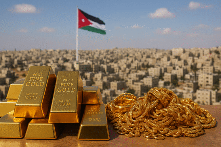 اسعار الذهب في الأردن : أداة مالية شعبية وسط التحديات الاقتصادية