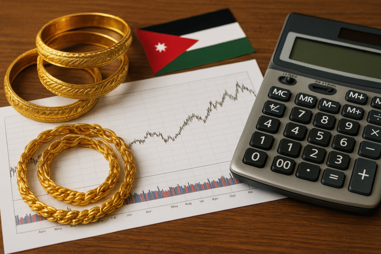 أهمية متابعة أسعار الذهب في الأردن