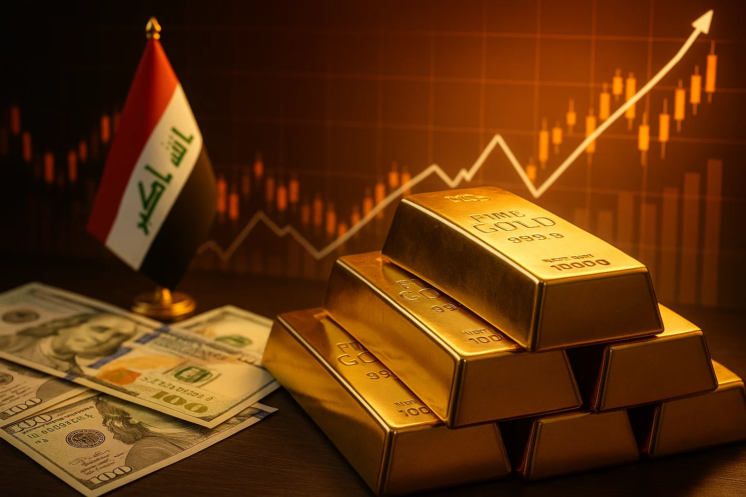 لماذا تتقلب أسعار الذهب في العراق ؟