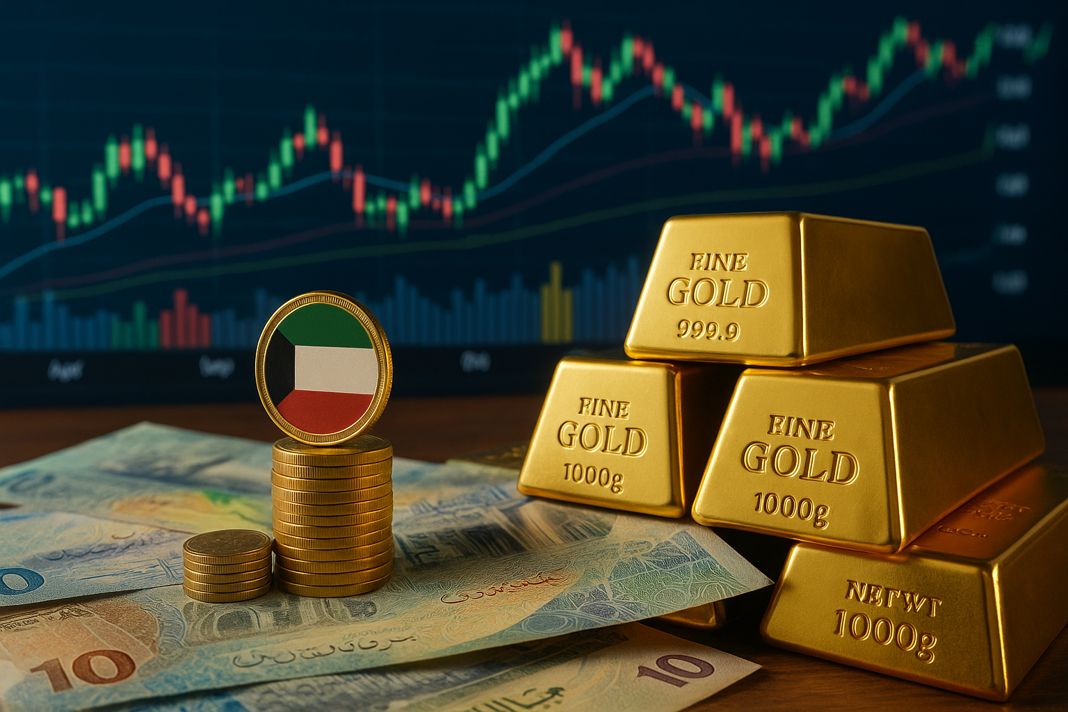 الذهب في الكويت: بين الادخار والتنوع المالي