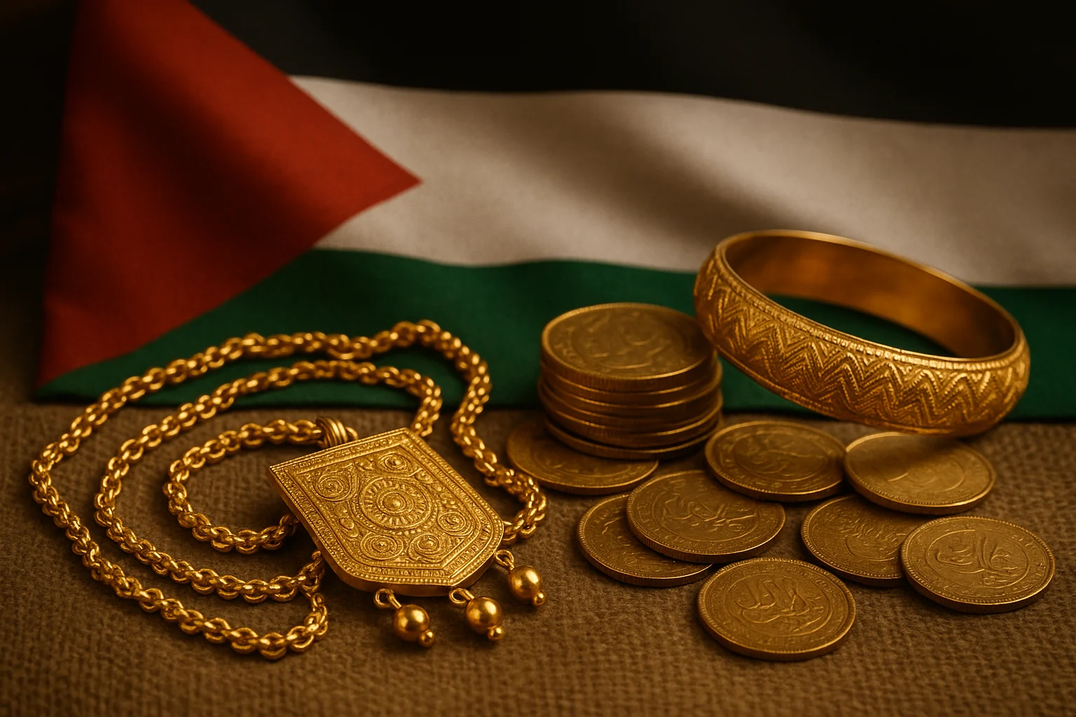 الذهب في فلسطين: قيمة مالية وثقافية