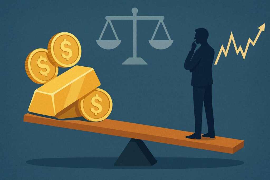 الرافعة المالية في تداول الذهب: فرصة أم مخاطرة؟ شرح مبسط