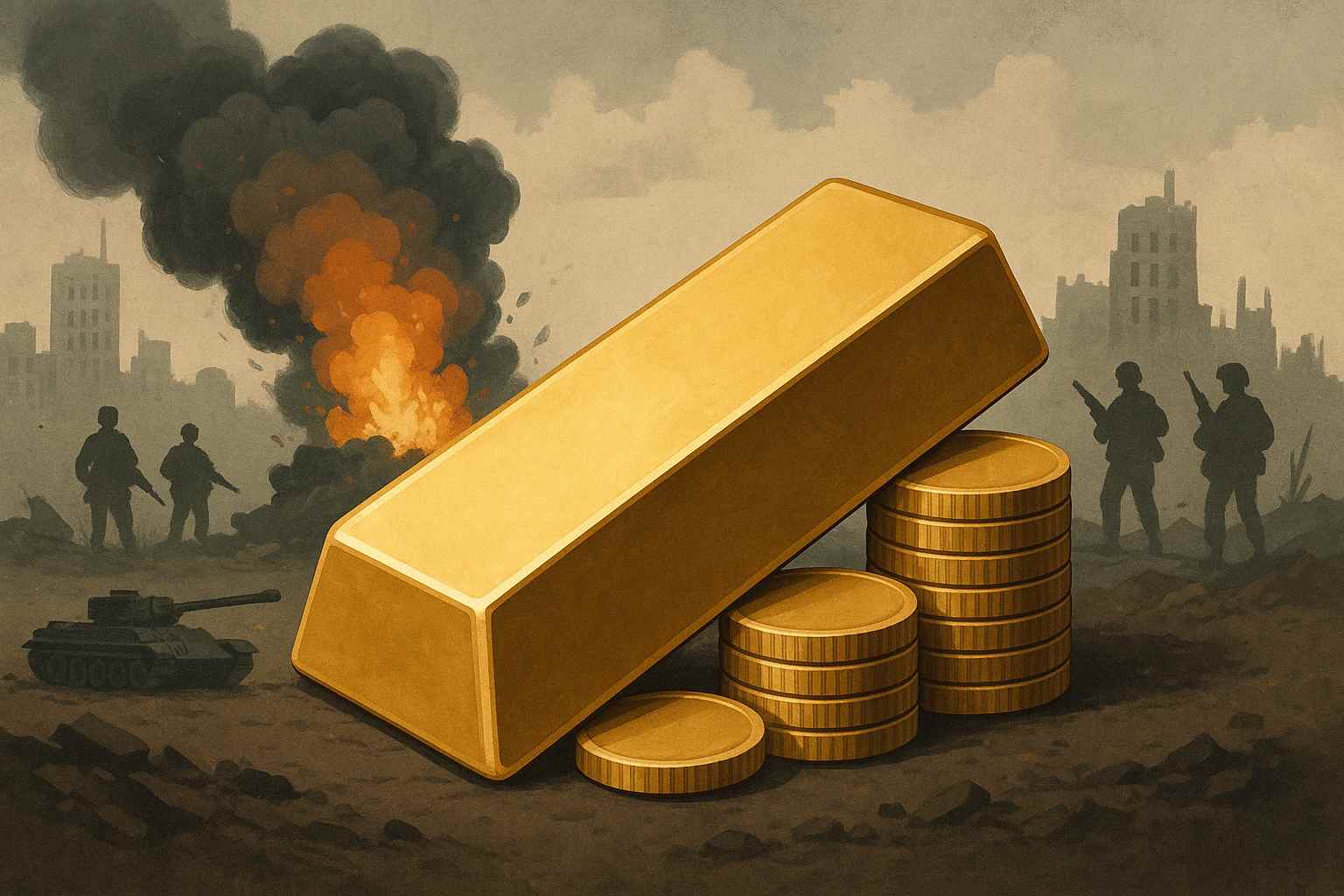 كيف تؤثر الأحداث الجيوسياسية على سعر الذهب؟