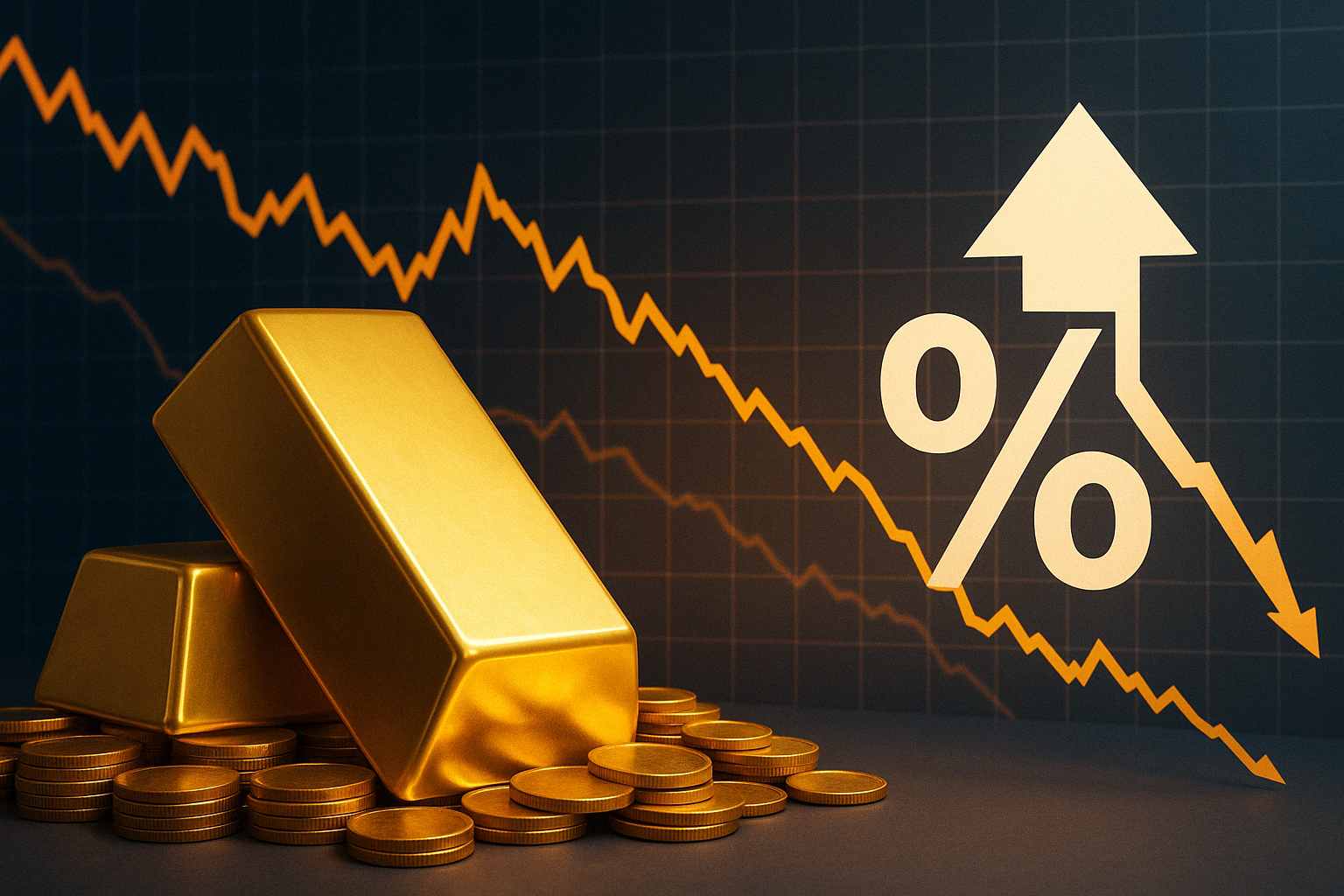 كيف تؤثر أسعار الفائدة الأمريكية على الذهب؟