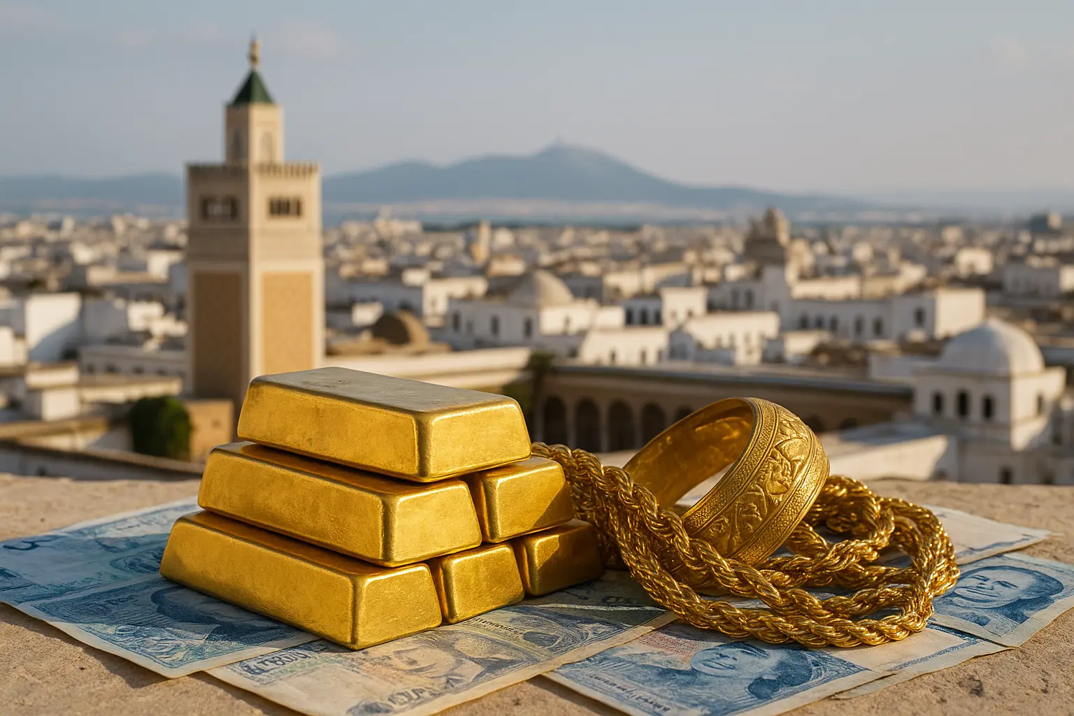 سوق و أسعار الذهب في تونس : ملاذ تقليدي في وجه التضخم